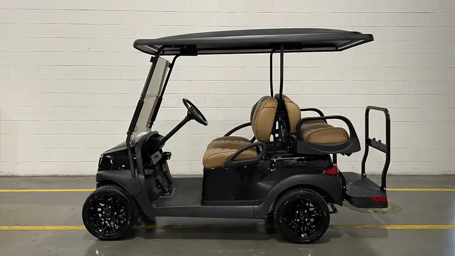 Certified pre-owned four passenger used golf cart for sale