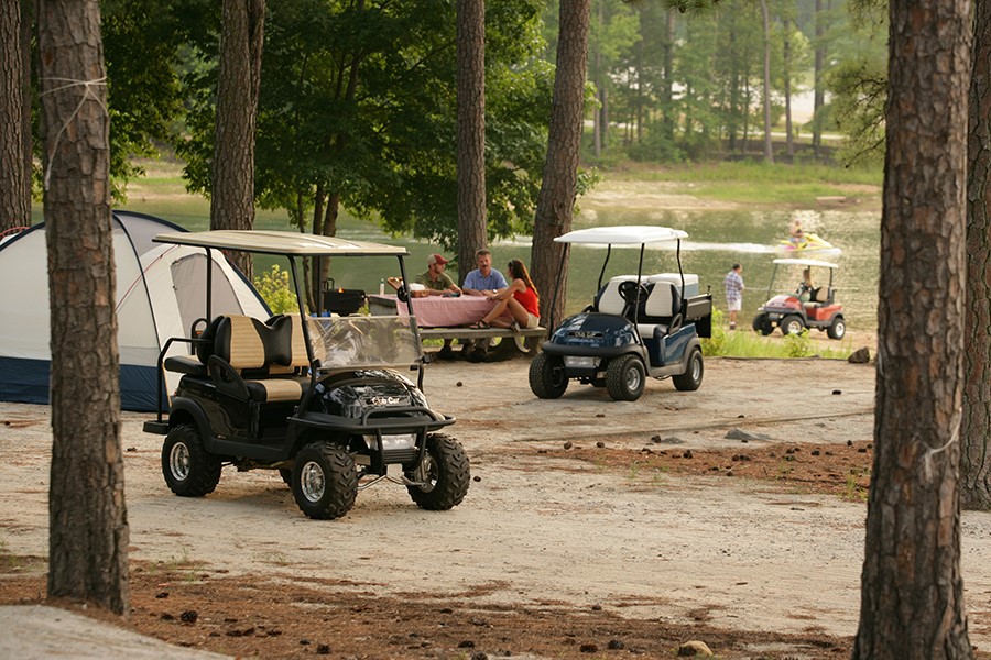 Enjoy the offroad with our campground golf cart rental options!