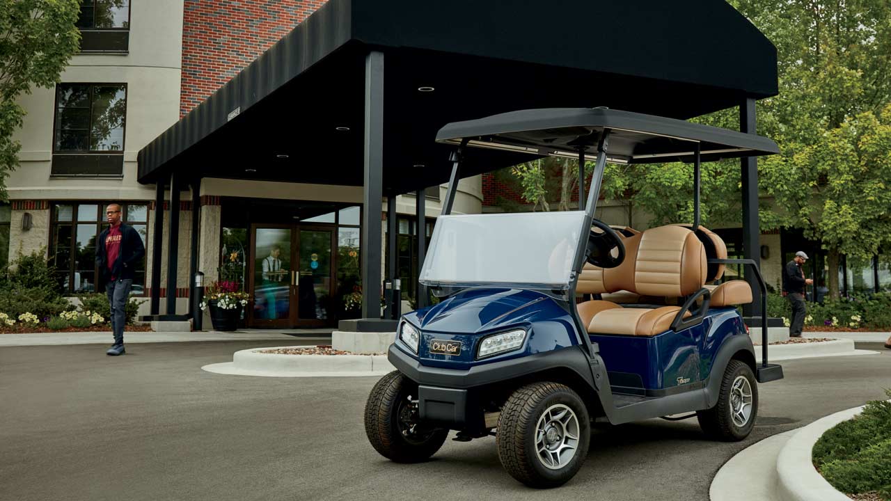 Tempo 2+2 four passenger golf cart 