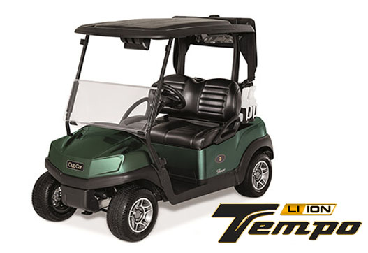 Golf car verde Tempo