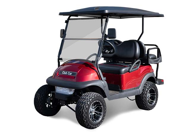 2009 Club Car DS Golf Cart New Batteries Lifted, Journey Golf Carts