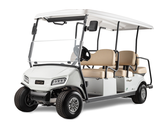 Villager 6 passenger golf cart shuttle