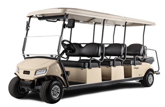 Villager 8 passenger golf cart shuttle